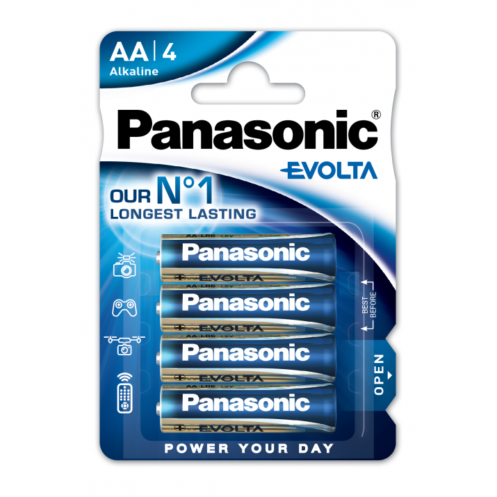 Piles LR06 AA Evolta par 4