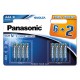 Piles LR03 AAA Evolta 6+2 gratuites