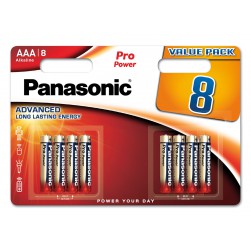 8 Piles LR03 AAA Pro Power
