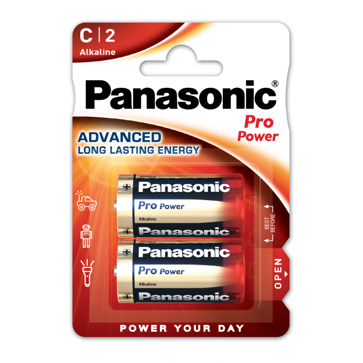 2 Piles LR14 C Pro Power