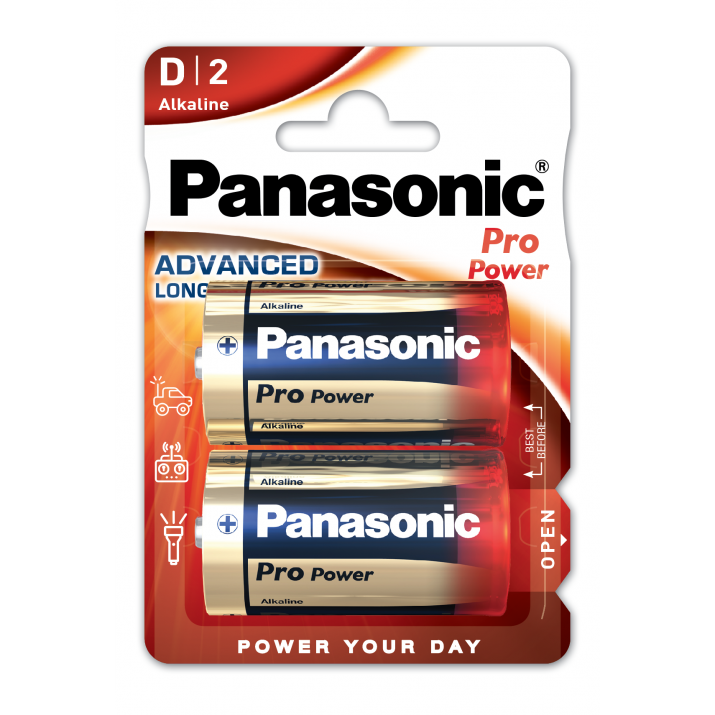 2 Piles LR20 D Pro Power