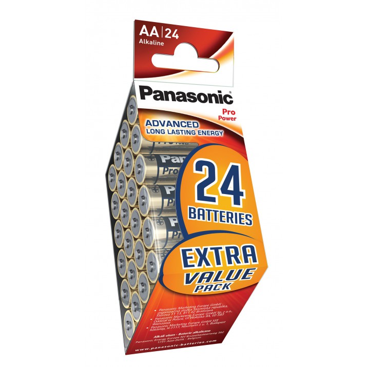 24 Piles LR06 AA Pro Power