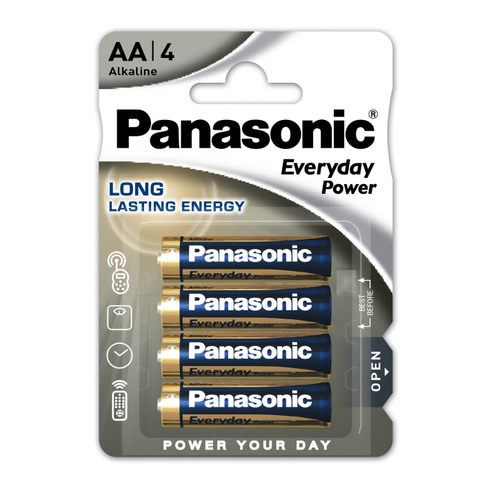 4 Piles LR06 AA Everyday Power