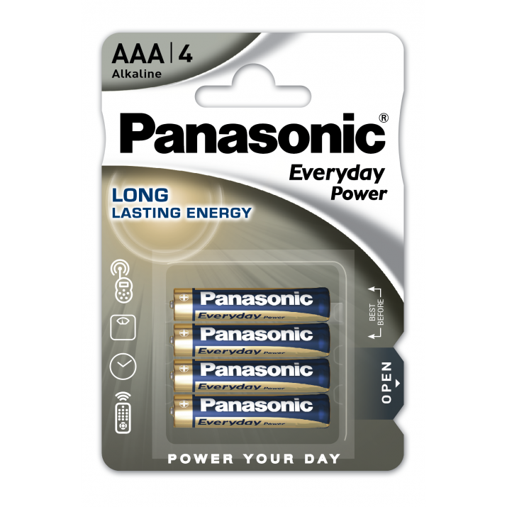 4 Piles LR03 AAA Everyday Power