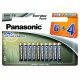 Piles LR03 AAA Everyday Power 6+4 gratuites