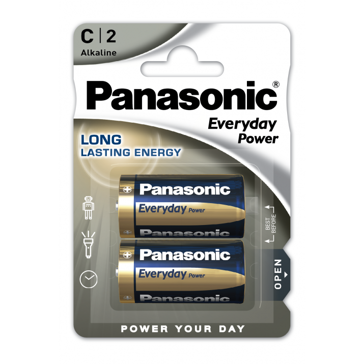 2 Piles LR14 C Everyday Power