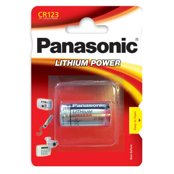 Pile CR123 Lithium
