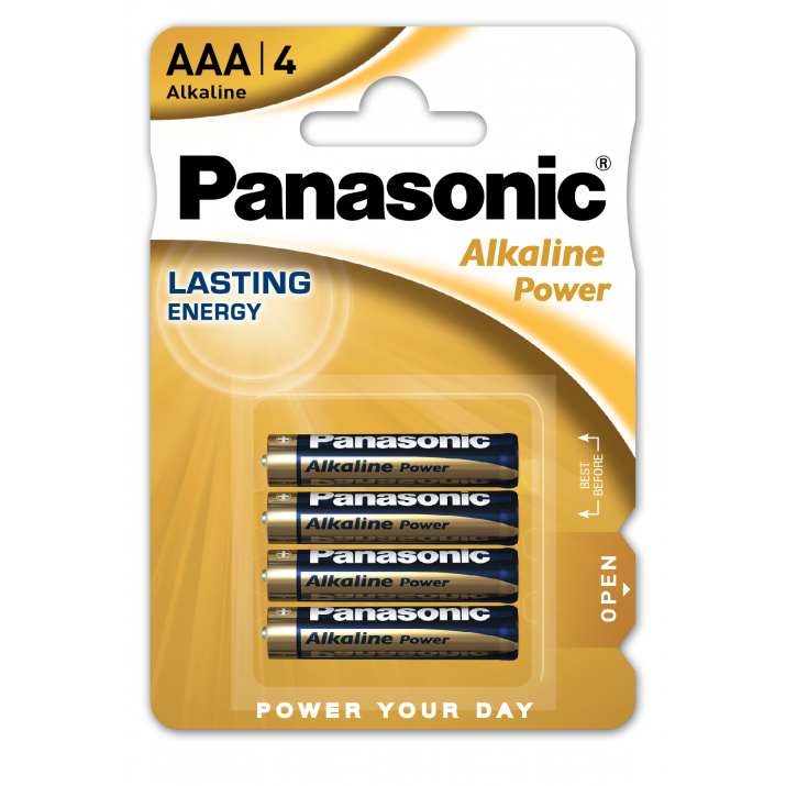 4 Piles AAA LR03 Alkaline Power