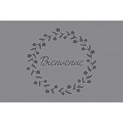 Tapis Intérieur Anti Dérapant et Absorbant Crown 40x60cm