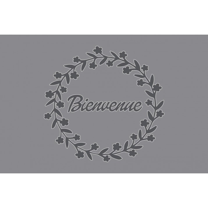 Tapis Intérieur Anti Dérapant et Absorbant Crown 40x60cm