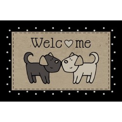 Tapis Intérieur Anti Dérapant et Absorbant Pets 40x60cm