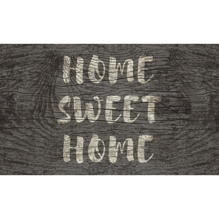 Tapis Intérieur Anti Dérapant et Absorbant Home Wood 45x75cm