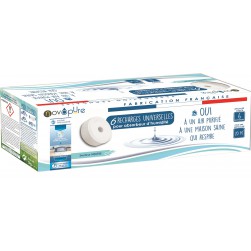 Recharge galet pour absorbeur d'humidité 500g x6 Neutre
