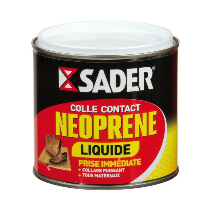 Colle néoprène contact Sader liquide 500ml