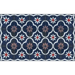 Tapis vinyle Julie Flowers