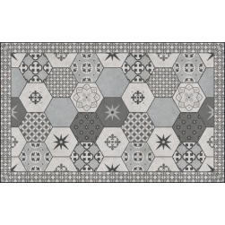 Tapis Vinyle Brutus Grey