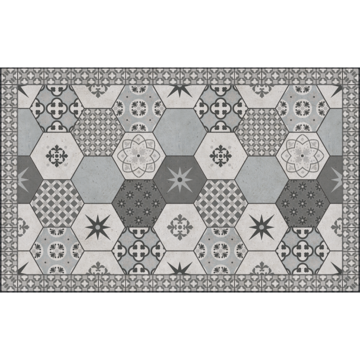 Tapis Vinyle Brutus Grey