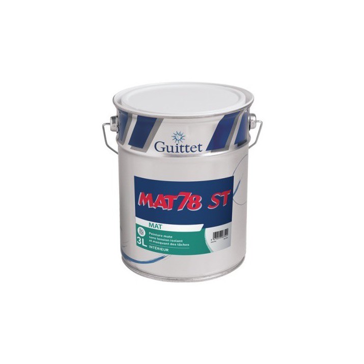 Guittet Mat 78 Sans Tension Murs et Plafonds - Intérieur - Blanc