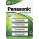 4 Piles rechargeables AA LR06 HHR-3MVE