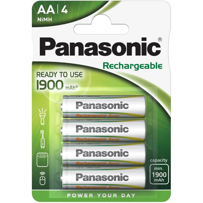 4 Piles rechargeables AA LR06 HHR-3MVE