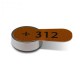 Piles pour appareil auditif PR312 x6