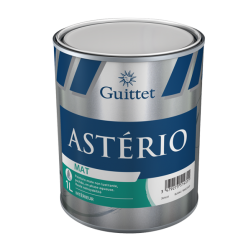 Guittet Asterio Mat Peinture Non Lustrante Entretien Facile Murs et Plafonds - Blanc