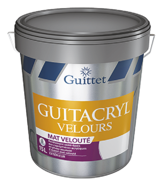 GUITTET Peinture Guittet Guitamat 15L Blanc à 367,40 € chez BricolageDuDimanche