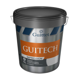 Guittet Guitech Peinture d'Impression Façade Opacifiante et Isolante - Blanc - 15L