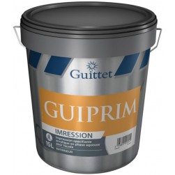 Guittet Guiprim Peinture d'Impression Façade Opacifiante Acrylique - Blanc -15L