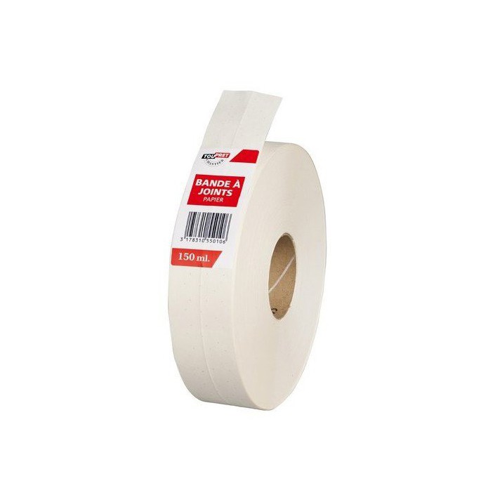 Bande à joint papier Toupret 5cm x 153m
