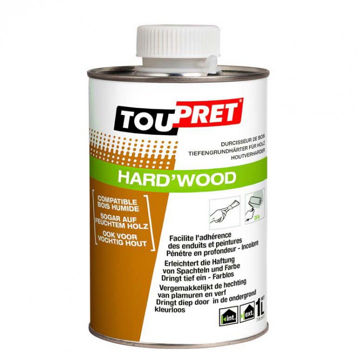 Durcisseur bois Hard'Wood Toupret 1L