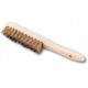 Brosse à manche souple 4 rangs