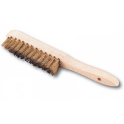 Brosse à manche souple 4 rangs