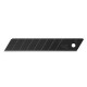 Lames noires pour Cutter Olfa L1 18mm x10