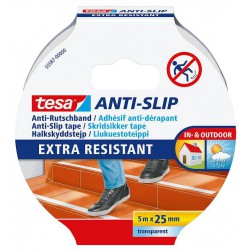 Ruban adhésif antidérapant noir 5m x 25mm