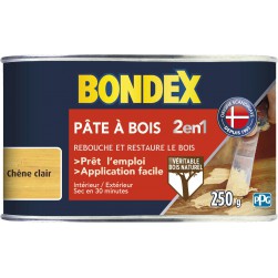Bondex Pâte à Bois 2 en 1 Rebouche et Restaure - 250g