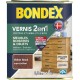 Bondex Vernis Bois 2 en 1 Protège et Embellit Aspect Brillant - 0,5L