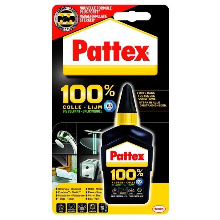 Colle Pattex 100% liquide 50g