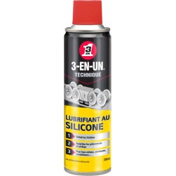 3-en-un Lubrifiant au silicone 250ml