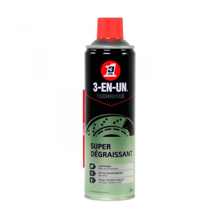 3-en-un Super dégraissant 500ml
