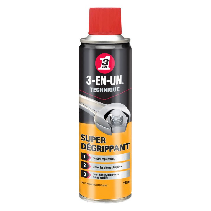 3-en-un Super dégrippant 250ml