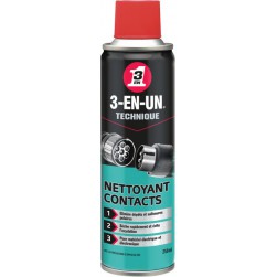 3-en-un Nettoyant contacts 250ml