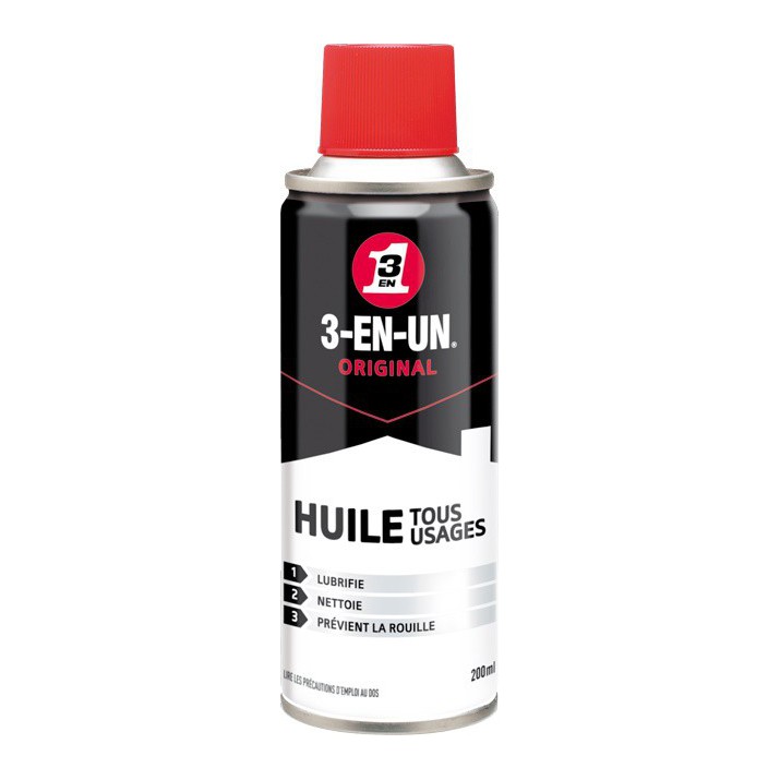 3-en-un Huile multi-usages 200ml