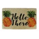 Tapis Coco Victoria 45x75cm - Fait main