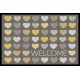 Tapis Intérieur Anti Dérapant et Absorbant Vichy 50x75cm