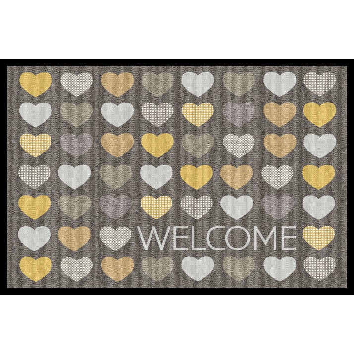 Tapis Intérieur Anti Dérapant et Absorbant Vichy 50x75cm
