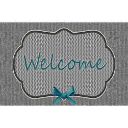 Tapis Intérieur Anti Dérapant et Absorbant Noeud 40x60cm