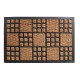 Tapis Coco et Caoutchouc Lin 40x60cm