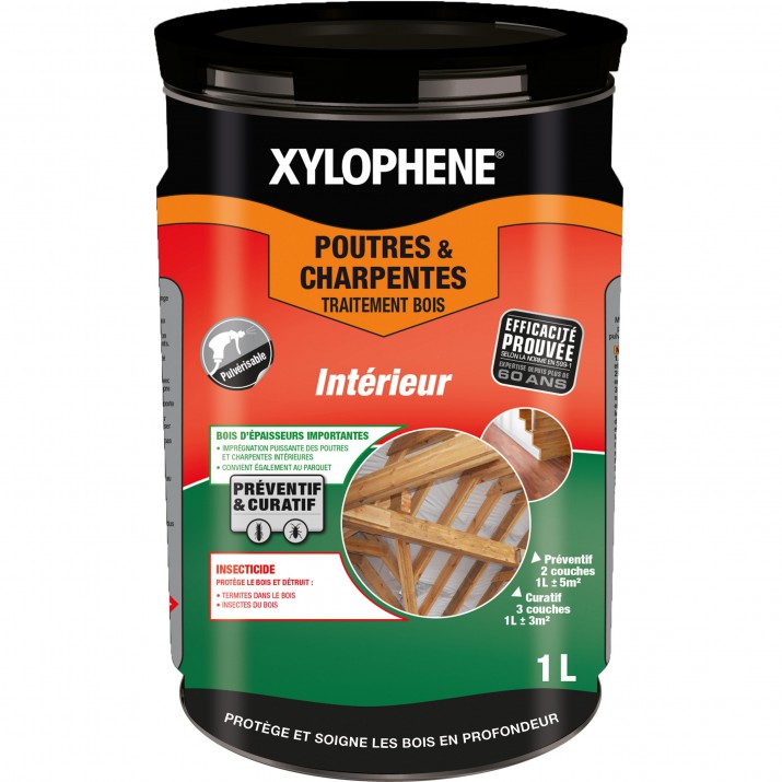 Xylophene Traitement Poutres et Charpentes