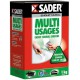 Enduit mural multi-usages Sader 1kg